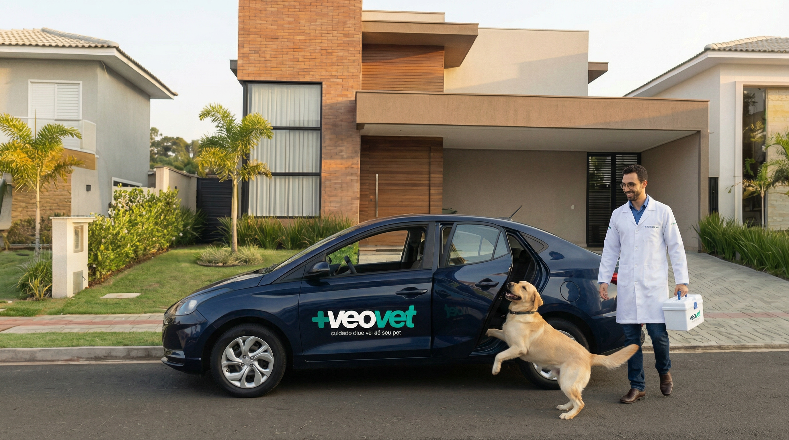 Veículo +veovet — atendimento domiciliar